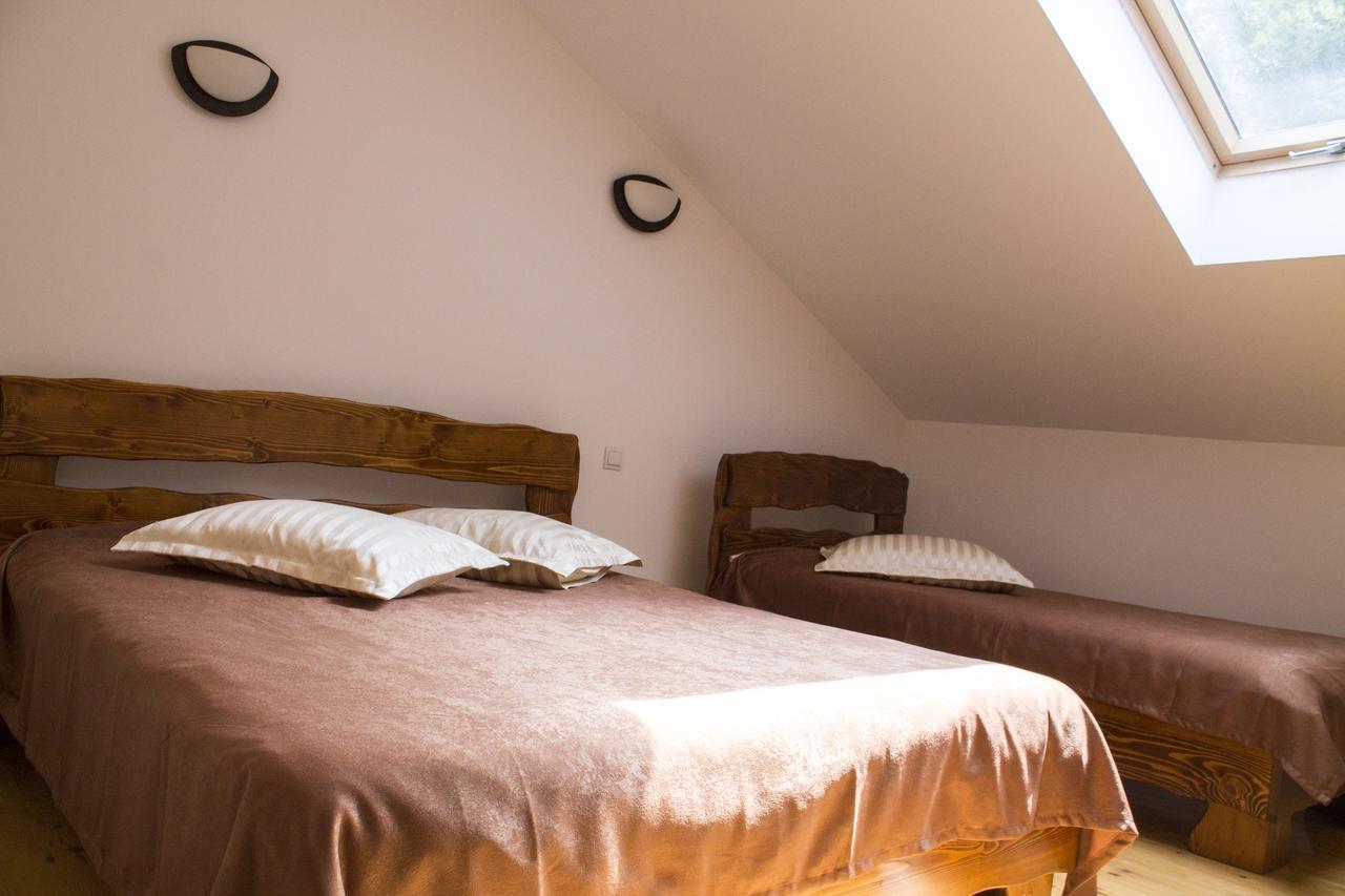 Cabana Barlogul Lupilor Villa Berevoesti Habitación foto